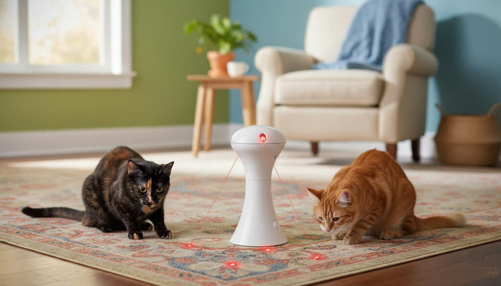 Avis PetSafe Zoom : Laser Rotatif pour Chat + 2 chats
