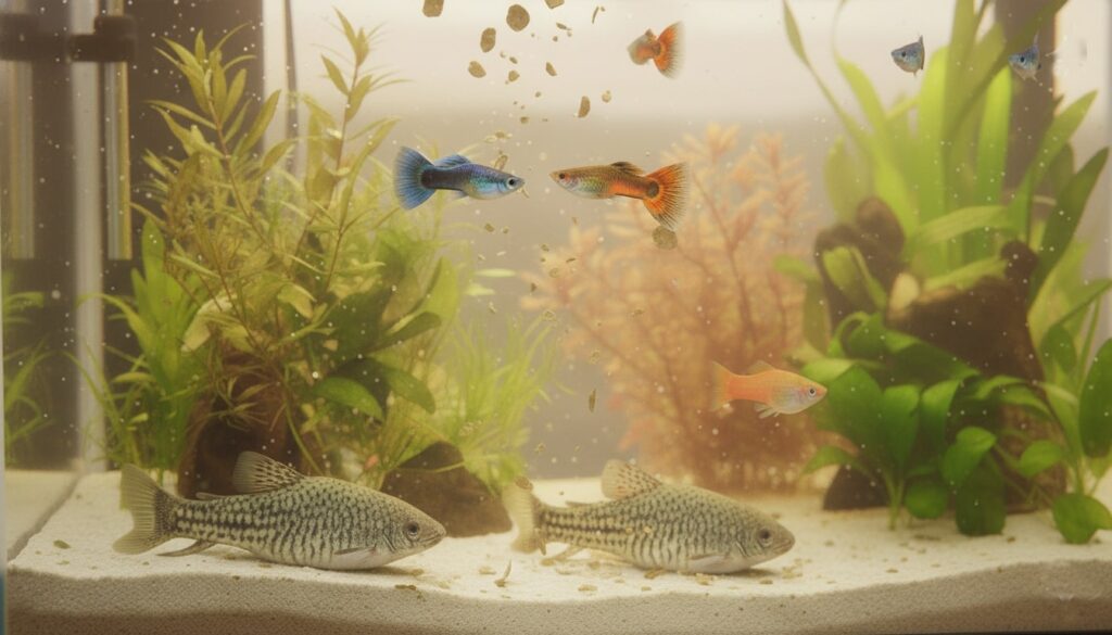 Flocons Sera Vipan Nature flottant surface aquarium guppys platys
